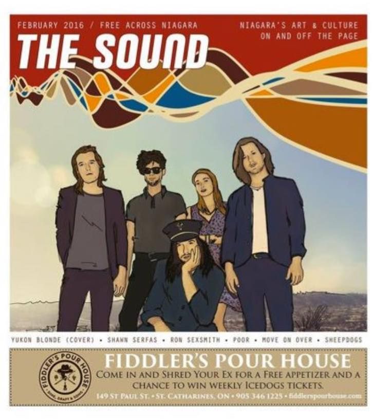 #tbt to February 2016 - <a href="/yukonblonde/">Yukon Blonde</a> on the cover.