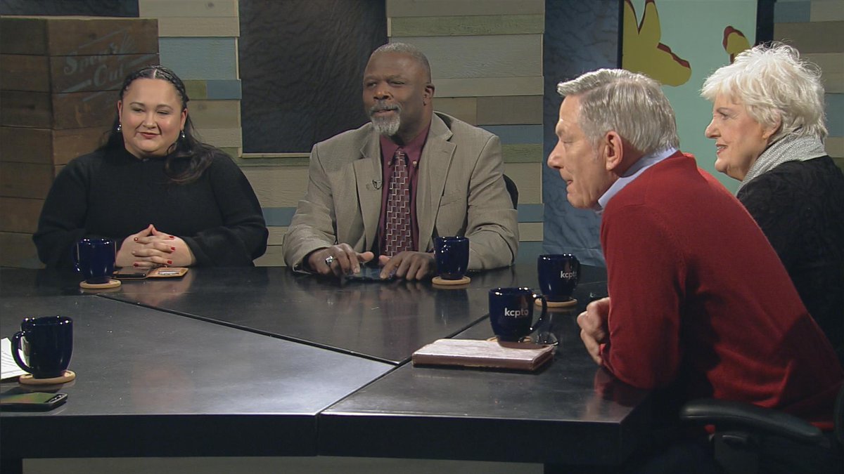 EMaterKCPBS's tweet photo. Tonight at 7 on #RuckusKC: 1on1 w/ @KCMO City Councilwoman Andrea Bough. Ruckettes discuss Troy Schulte's grim forecast for Jackson County property tax rates, Bob Hamilton (insert plumbing jingle earworm here) &amp; his potential U.S. Senate run &amp; the Democratic presidential race. https://t.co/AO93LHjFlT