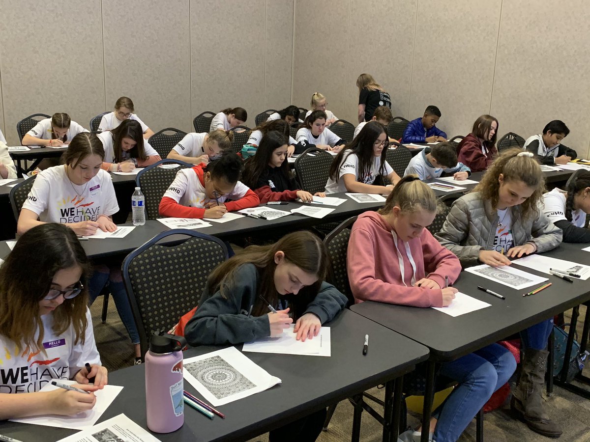 Christian Bernhardt (@mrbernhardtwbms) on Twitter photo The Youth Summit continues with the kiddos finding wellness through artistic expression. No judgement or expectations, just let the imagination flow. Thank you Ms. Miller @art_wbms for sharing your spirit! <a href="/hurstwbmsap/">Carmen Hurst</a> <a href="/LrjFoundation/">LRJ Foundation</a> @WBMSprincipal #WHD The Youth Summit continues with the kiddos finding wellness through artistic expression. No judgement or expectations, just let the imagination flow. Thank you Ms. Miller @art_wbms for sharing your spirit! <a href="/hurstwbmsap/">Carmen Hurst</a> <a href="/LrjFoundation/">LRJ Foundation</a> @WBMSprincipal #WHD