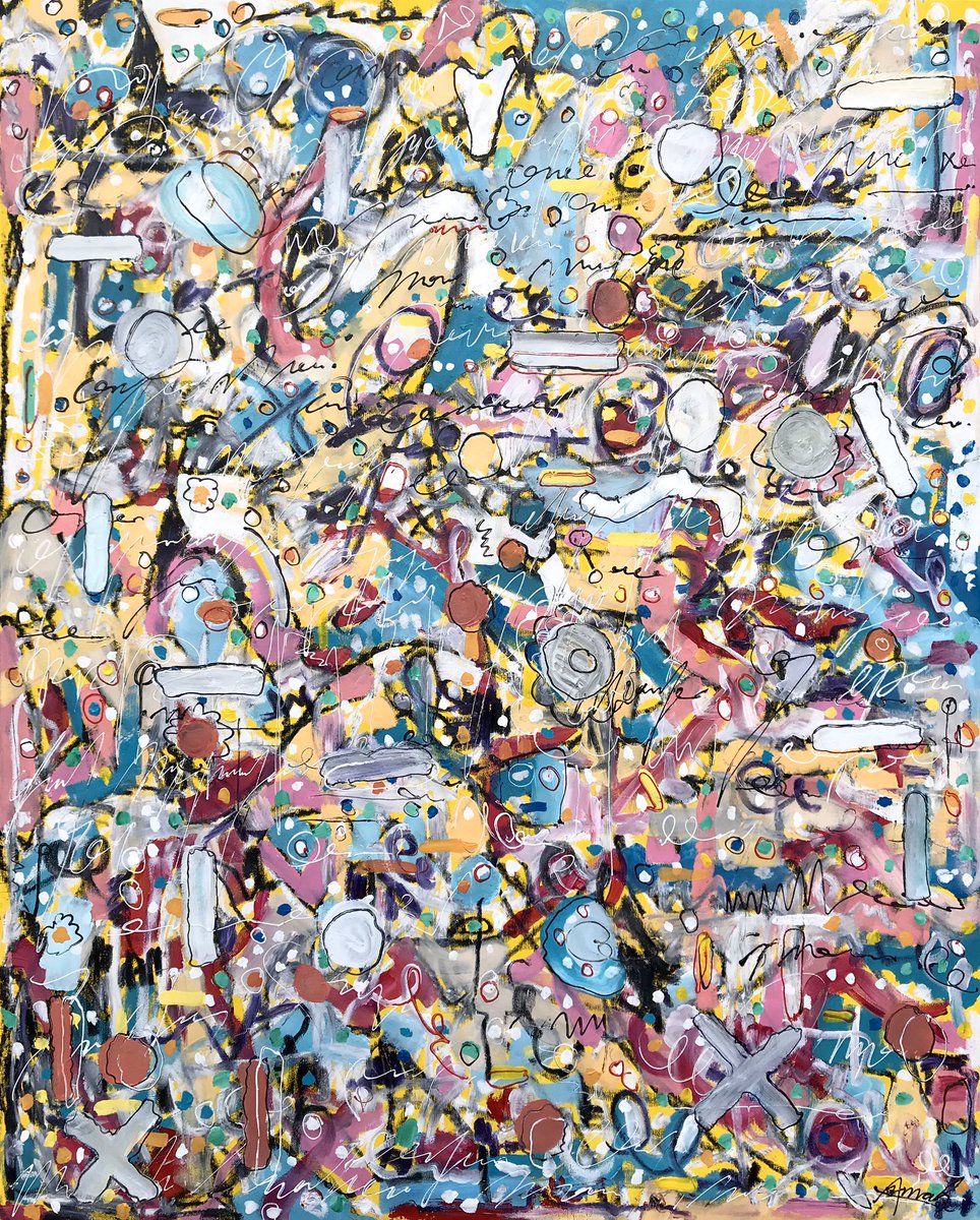 armah_art's tweet photo. Ghosts with flowers 

#abstractart #abstractexpressionism #contemporaryart #modernart #urbanart #performanceart https://t.co/J0pgHc5oJH