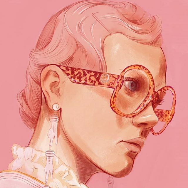 themarichoo's tweet photo. 🎀🎀🎀🎀🎀
A detail of the illustration based on the photo from the Gucci Fall 2016 Ready-to-Wear collection by Alessandro Michele ... I love love love the colour palette and the mood of that collection. 🖤
.
.
.
.
#illustration_daily #illustrationofth… https://t.co/IYJLg2kMbE https://t.co/gyvtCBpMQz
