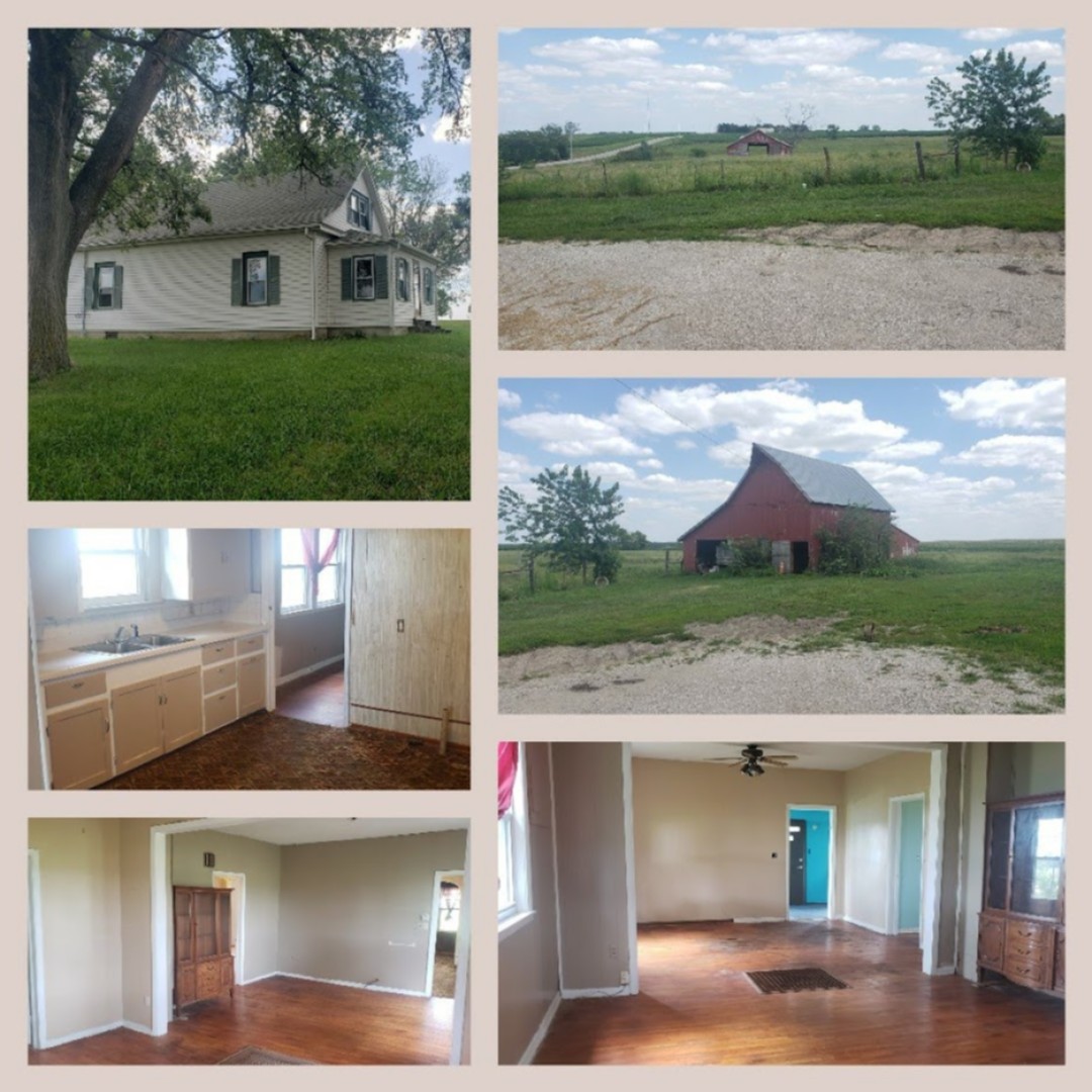 19705 K-192 Hwy., Winchester, KS
🏠 Farm house with with a barn and outbuilding on 9.66 acres.
🛏️ 2 bedrooms
🛀 1 bathroom
1,355 square feet
$125,000
Colonial Realty Inc.
Sharon Locke, Listing Broker
#farmlife #houseforsale #farmhouseforsale #hobbyfarm #countryliving #acreage