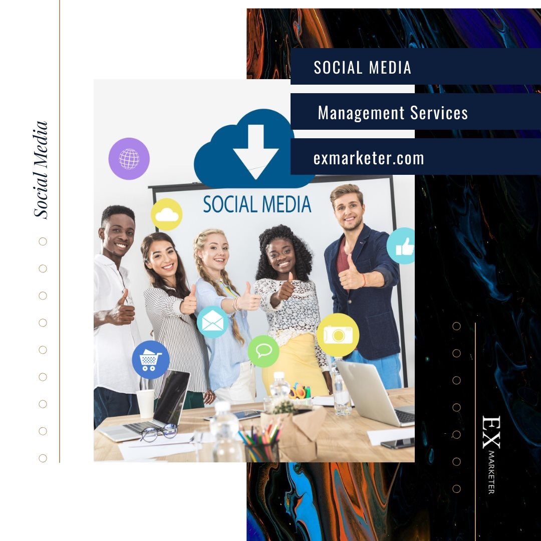 Ex_Marketer's tweet image. #SocialMedia Management Services:🙌

▶️- Facebook Page Management
▶️- #Facebook Page Ads
▶️- #Twitter - Strategy and Implementation 
▶️ #Instagram - Strategy and Implementation

Learn more 👉exmarketer.com

  #smm #digitalmarketing #marketing #websitedesigning #socialads