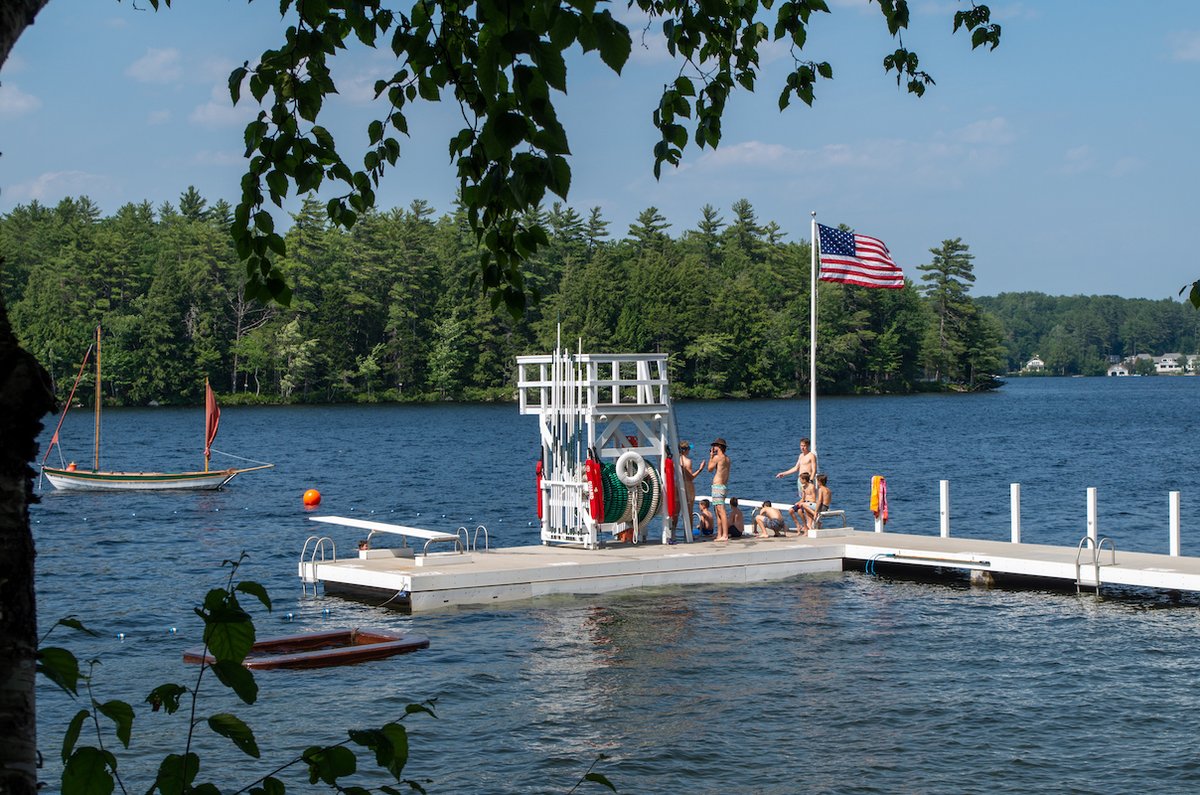 Main dock circa 1950 vs 2019!