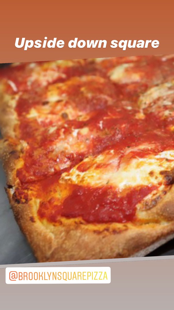 GrippoPeter's tweet photo. The Upside Down Square !!! Thank you @barstoolsports @stoolpresidente review comes out today !!! What Number does everyone think we got?? #blessedπ #njpizza #pizzanj #pizza #brooklynsquare #brooklynsquarepizza https://t.co/yTY8z0q03b