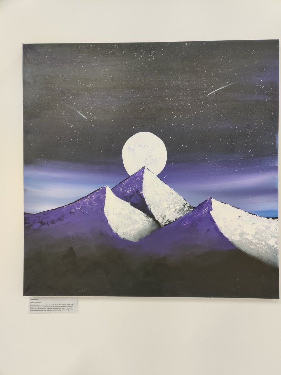 MrGPullen's tweet photo. I've been waiting to post these all day.... Just look at how amazing these works of art are! So proud of our students, congratulations to them and to @ArtLeaderKJE for todays exhibition! @TheOngarAcademy @OngarPta
#SchoolofChoice #NutureEnrichEmpower #SchoolfortheCommunity https://t.co/m2KOTjXhkc