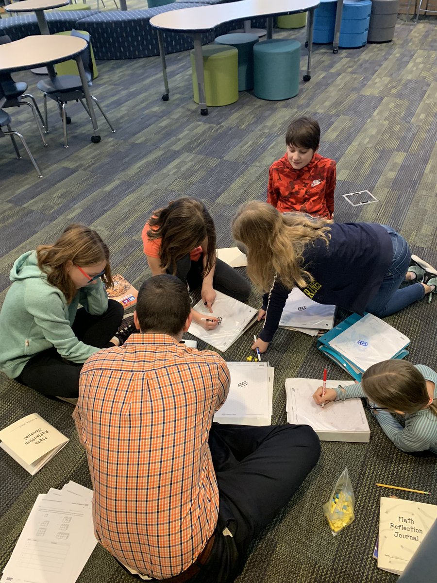 Erin4511's tweet image. All sorts of differentiated instruction happening in 5th grade math this morning! Reiterates the importance of a structure that supports whole group, small group and 1:1 conferring♥️@PembrokeElemen1 @BirminghamPS @Math_BPS #BPSlearners