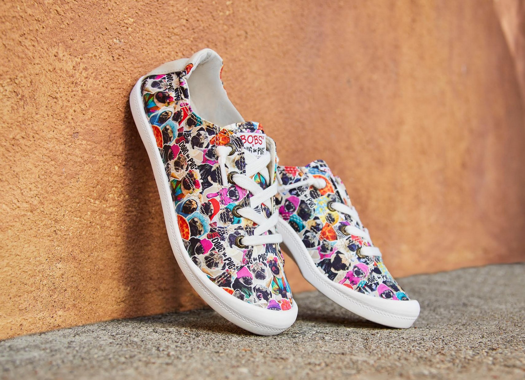 bobs skechers doug the pug