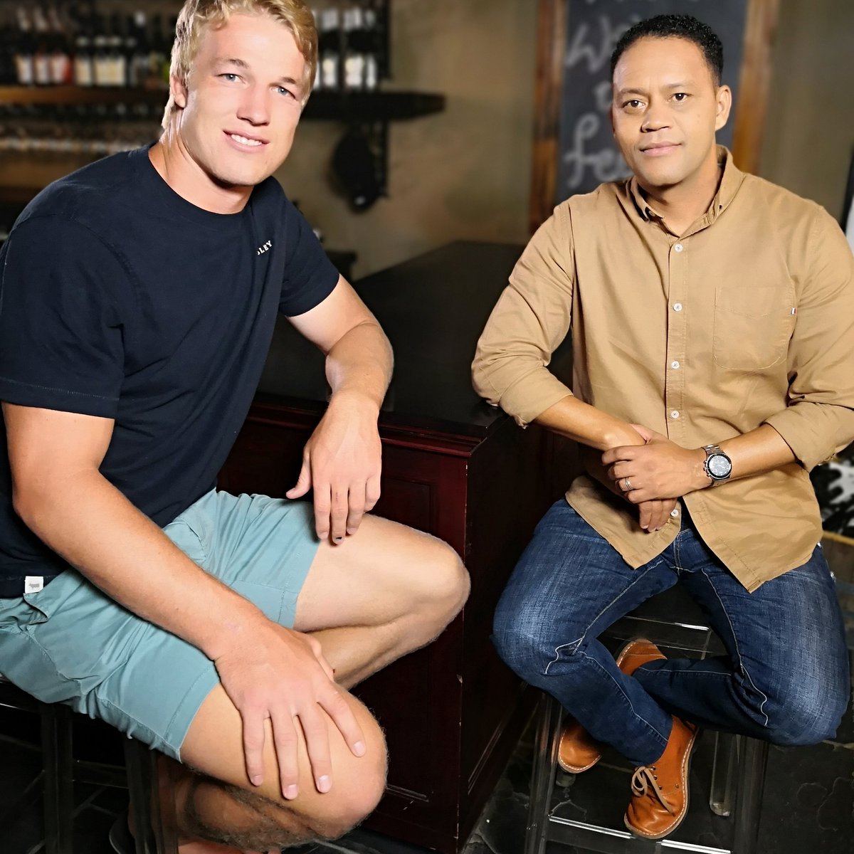 JohnnyJontas's tweet photo. World Rugby, and 3 Time SA Rugby Player of the Year, Pieter-Steph du Toit. Thank you for the honor to conduct an interview with you Sir. https://t.co/EvlTB4hEyG