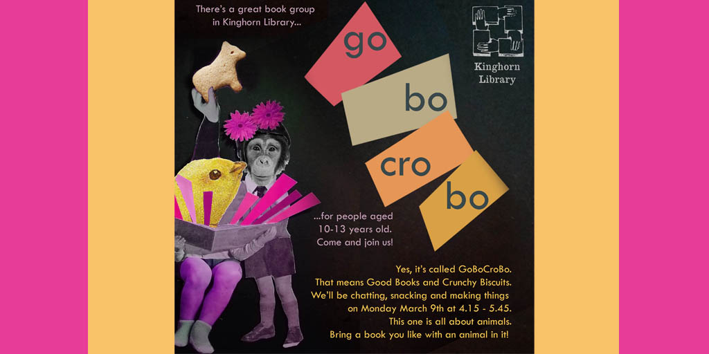 KinghornCommLib's tweet photo. Or even this #bookgroup #youngreaders #gobocrobo #communitylibrary #creativitymatters #cannaegetthehangoftwitter https://t.co/755LYFgDei