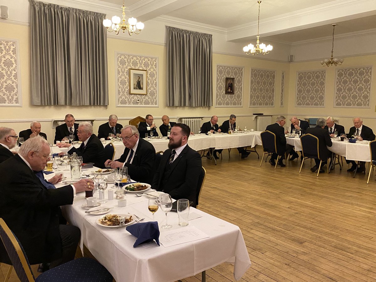 Several members of the PGM’s Mark LOI attended James Parsons Lodge yesterday which was enjoyed by all. Congratulations to the new Worshipful Commander and a great job from the  IPC #HertsMark #HappyHerts