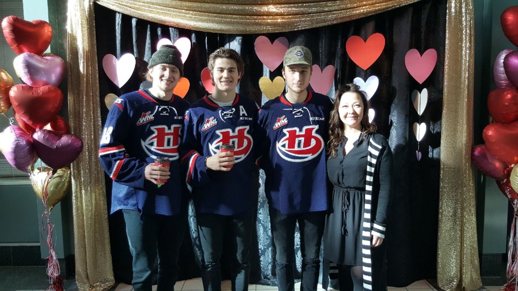CRH_Foundation's tweet photo. We love it when the @WHLHurricanes stop by to take part in Care From the Heart Day! #CFTH2020 https://t.co/mtYTaG5fqy