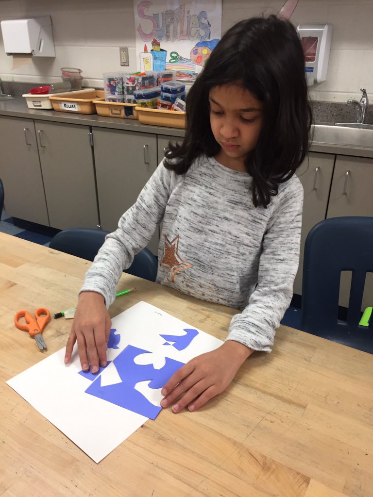 AimeeRop's tweet photo. Incredible artists in 4th grade making “Notan” Japanese paper designs. Love the way these simple designs are so beautiful!! @HaymarketCubs #hmesart #haymarkettogether #paperart https://t.co/xyPBX3oF3F