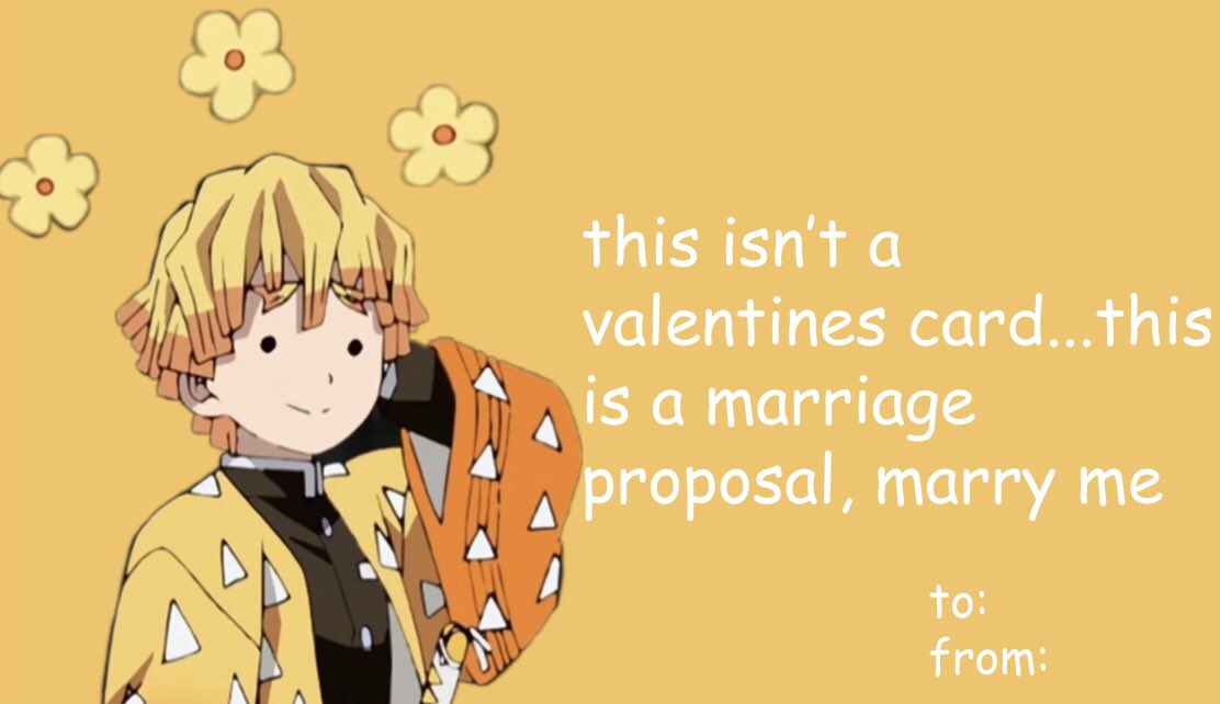 hry on X: "i made some kny valentines cards https://t.co/LpGeuFbp2u" / X