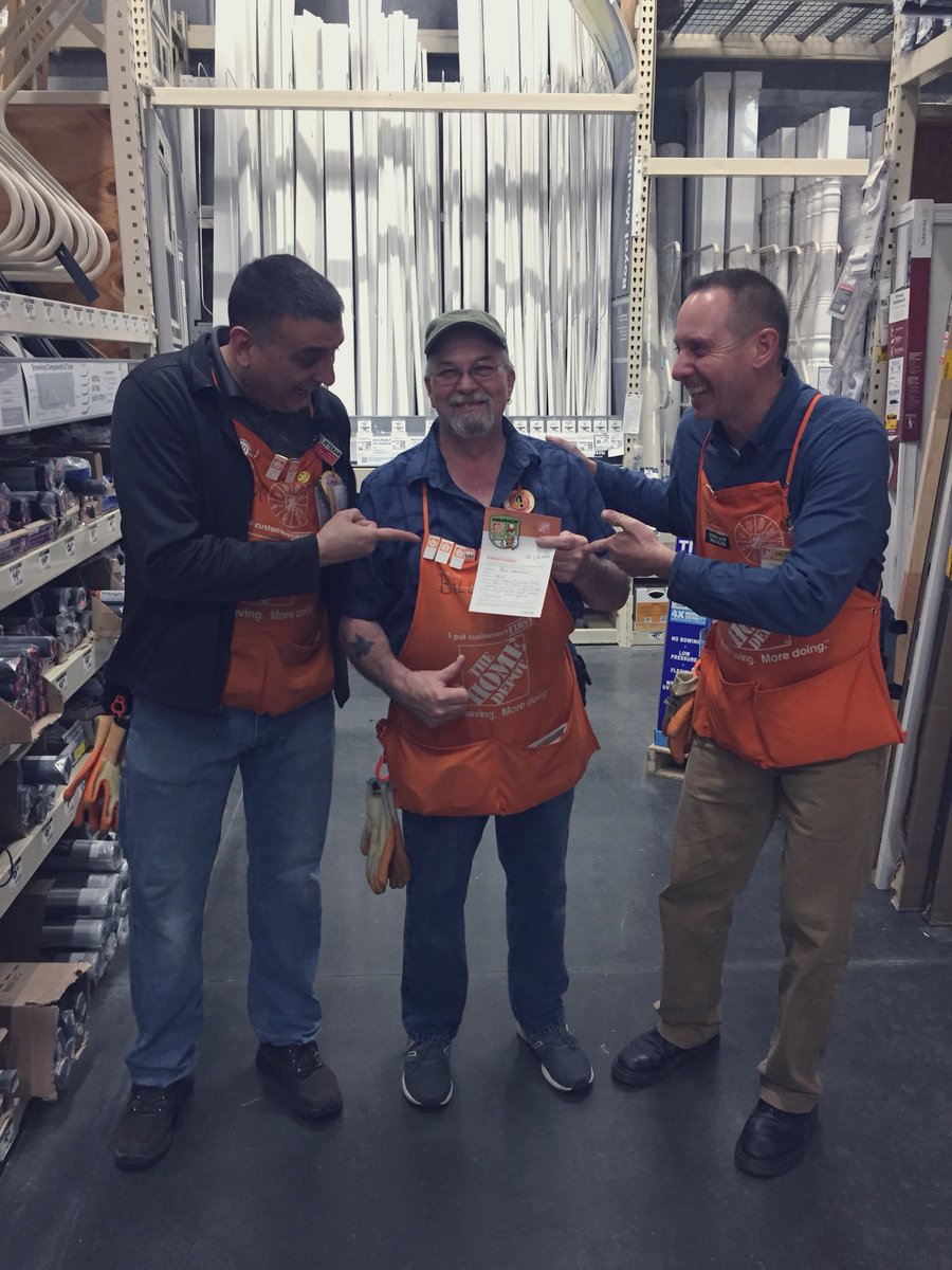 DH of The Month Bill T. Receiving his award. Great job on inventory preparation. Thanks for all you do. <a href="/GLBTHD/">Greg Bishop</a> <a href="/MccourtDonTHD/">Don Mccourt</a> <a href="/RobinNTAYLOR1/">Robin N TAYLOR</a>