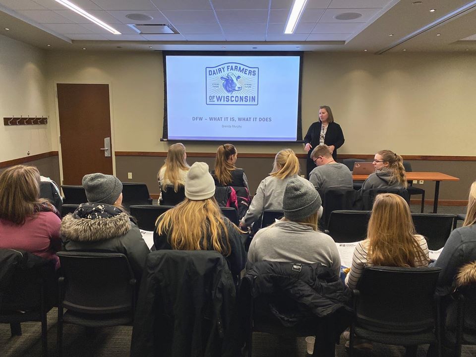 Earlier this week, we heard from Brenda Murphy of Dairy Farmers of Wisconsin. She shared what DFW is and does, and answered our questions about being advocates for the dairy industry. Thanks for speaking with us, Brenda!
#FarmBureau #WiAgProud #UndeniablyDairy