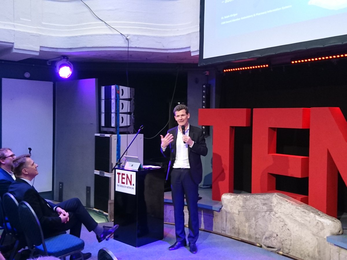 Dr. Ralph Körfgen, Vorstand der Geschäftsbereiche Arzt-, Zahnarzt- und Apothekeninformationssysteme bei der CompuGroup Medical SE <a href="/CGMeHealth/">CompuGroup Medical SE & Co. KGaA</a> rundet den Abend mit seinem Vortrag "Disruption von Branchen durch Digitalisierung - auch im Gesundheitswesen?" ab.
#TENeHealth 
#DVG