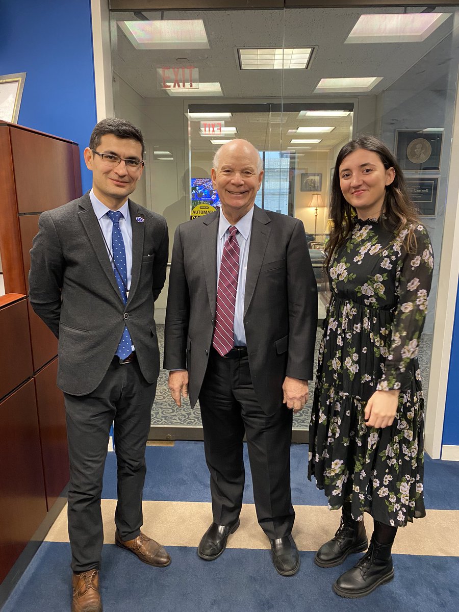 Thank you, <a href="/SenatorCardin/">Senator Ben Cardin</a>, for taking the time to talk with our <a href="/FLEXAlumni/">FLEX Alumni Program</a> today!