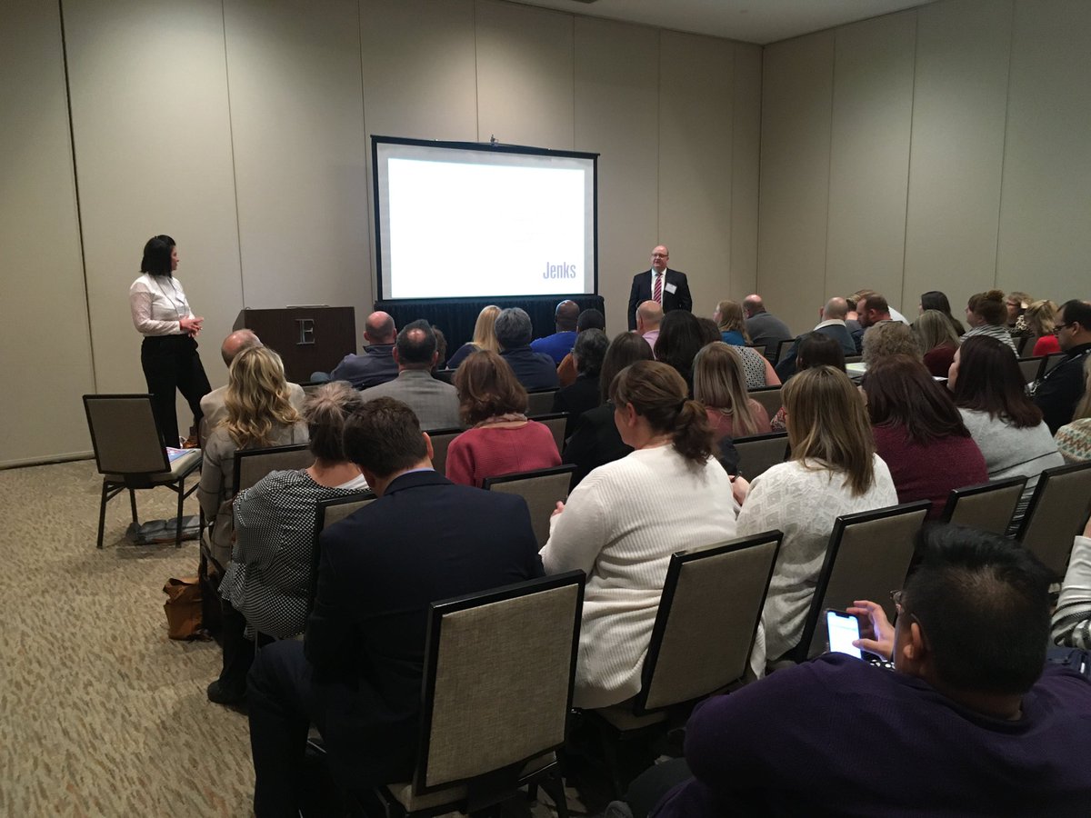 jenkshs's tweet photo. Good crowd to hear the team present “School Leader is Not a Title” #LeadLearn20 @CCOSA @OMLEA1 @OASSP1 https://t.co/4hRJIfgcRz