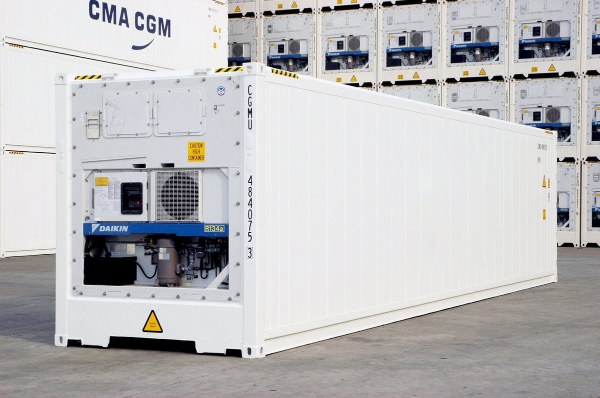 FootContainer's tweet image. Рефрижераторные контейнеры бывают нескольких видов:
▪️ Крупнотоннажные с вместительность 10-45 тонн груза и машинным отделением;
▪️ Среднетоннажные: от 3 до 10 тонн и машинно-аккумуляционной схемой охлаждения;
▪️ Малотоннажные с вместимостью менее… t2p.pw/OuD262eHU2