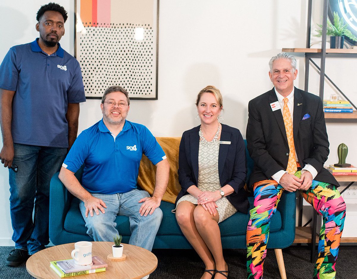 kenwayland's tweet photo. It’s all about connections and supporting the community. Together, @gather757 &amp; @SKY4_TV supported 16 local Hampton Roads Peninsula #nonprofits earlier this week in Newport News by producing PSAs for them to share their mission &amp; impact. It was great to be a part of it! #757proud https://t.co/L4v1Zfgf8d