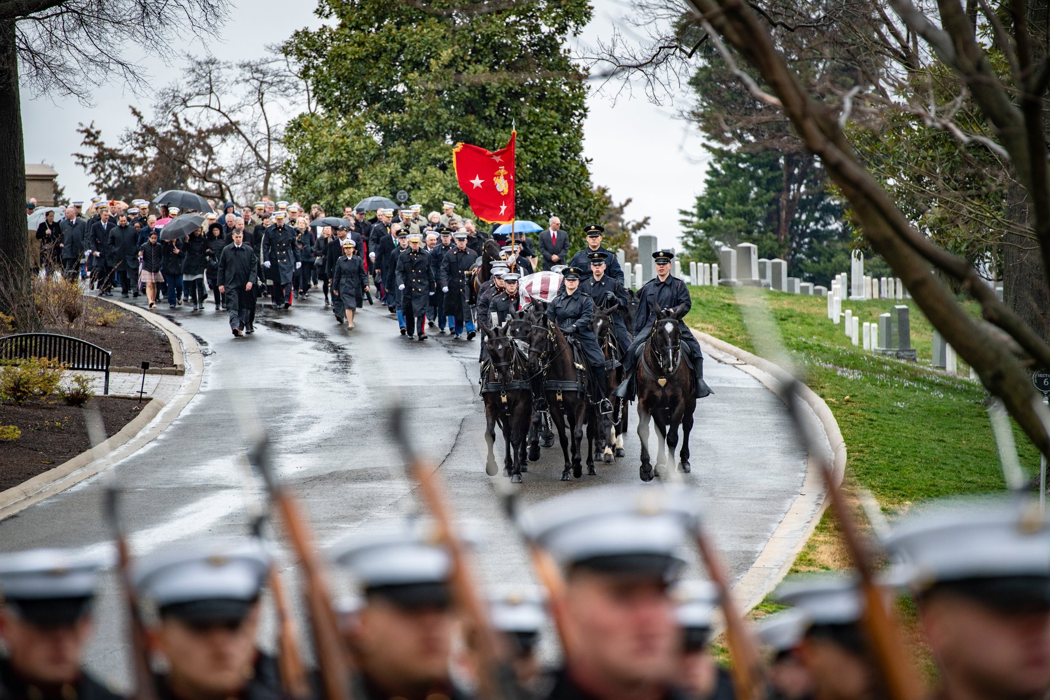 Arlington National Cemetery Today Military Funeral Honors Were Conducted By The 3d U S Infantry Regiment Usarmyoldguard Caisson Platoon U S Marines From Usmc Corps Drum And Bugle Corps And From Marine Arlington National Cemetery Today Military Funeral Honors Were Conducted By The 3d U S Infantry Regiment Usarmyoldguard Caisson Platoon U S Marines From Usmc Corps Drum And Bugle Corps And From Marine