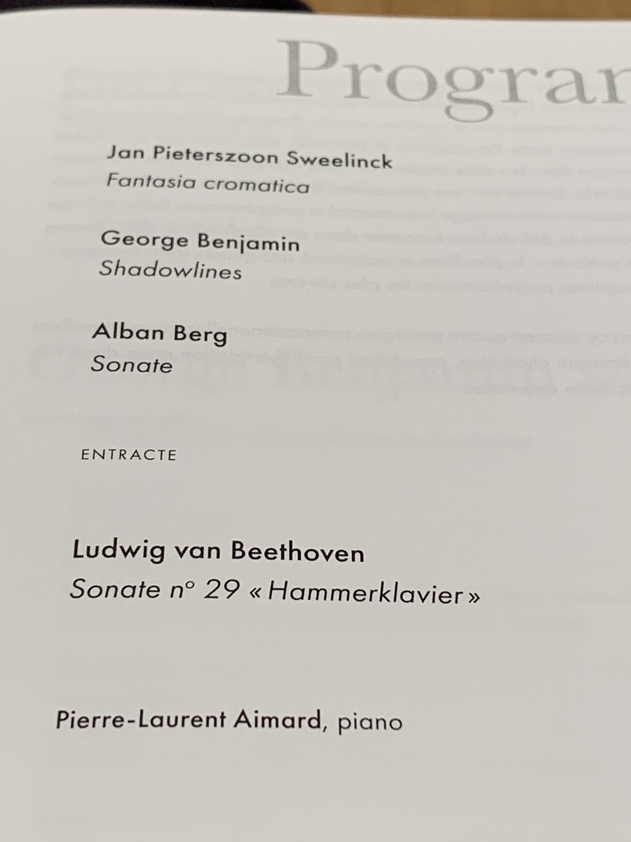 Tonight ⁦@PLAimard⁩ ⁦@philharmonie⁩ #FestivalPresences ⁦@Maisondelaradio⁩