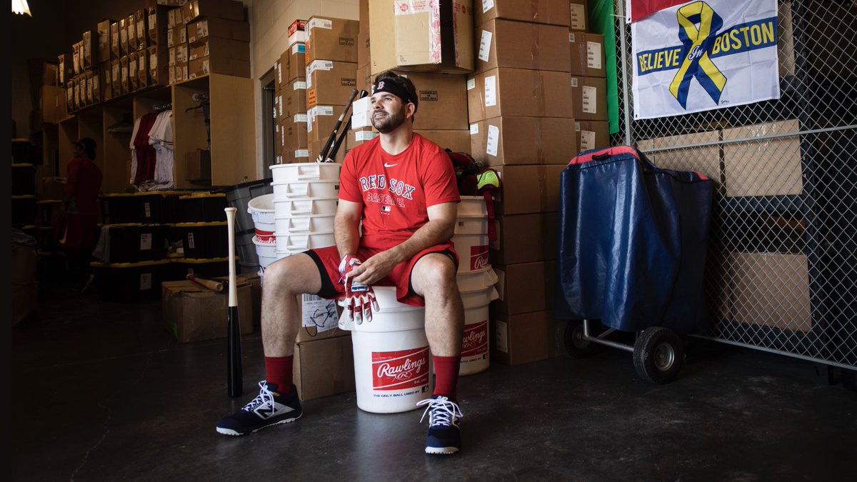 RedSox's tweet image. He’s baaaaack! 👋