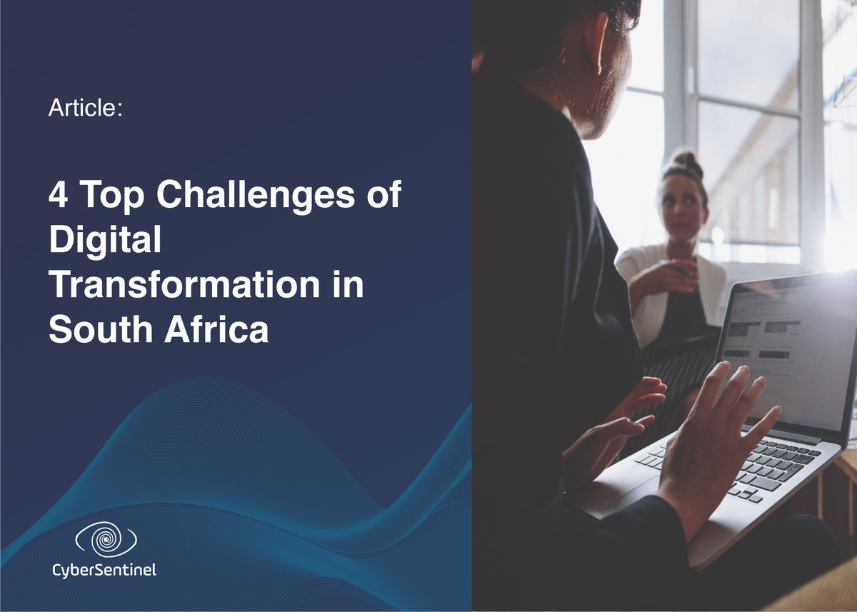 CyberSentinel_'s tweet photo. Successful digital transformation could represent a significant competitive advantage. In this blog, we look at the challenges South African businesses face on their #DigitalTransformation journey: https://t.co/ZlGH7bEBmm https://t.co/5ZRCidZvsz