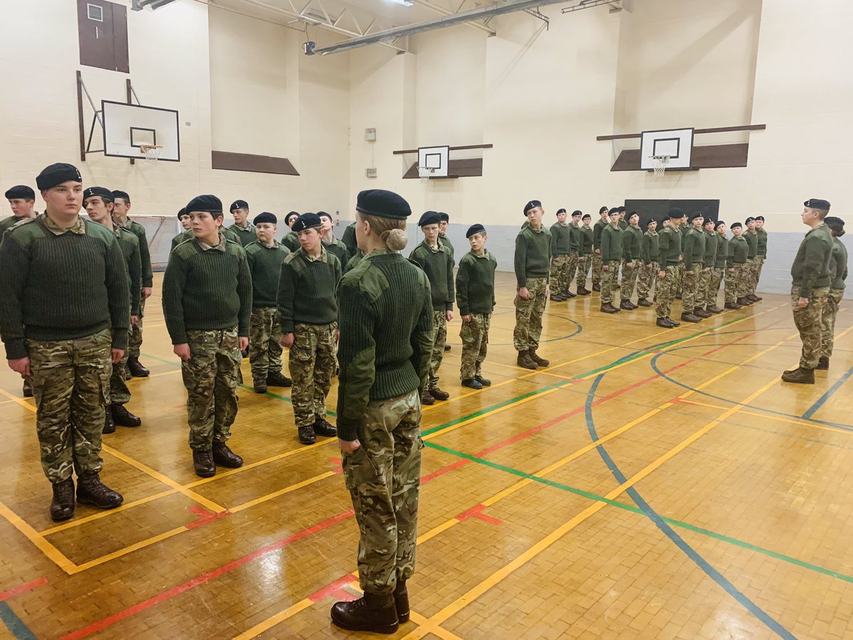OMAcademyCCF's tweet photo. So many thank yous from tonight’s promotion parade! Captain Vischer from @The_Black_Rats to give out the promotions, our Principal Carrianne Robson from @omagrimsby, the 30+ parents that came to support our cadets and of course our amazing cadets themselves! We are so proud! https://t.co/NLo0aRD4G3