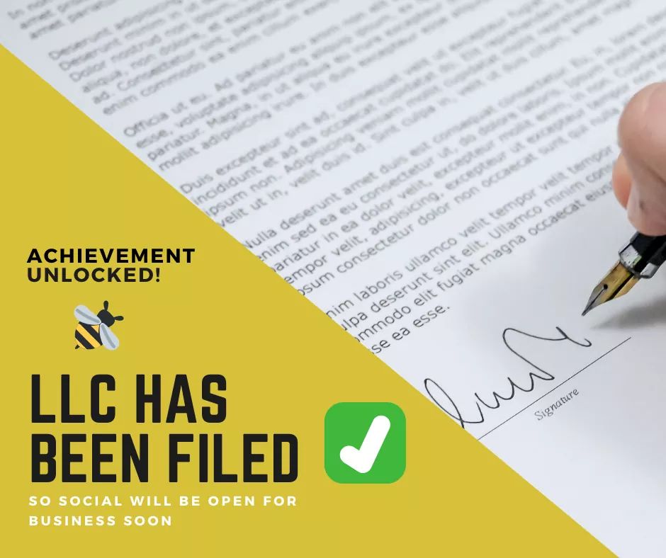 SoSocialPlanet's tweet photo. I did the thing! ✔️ I filed for my LLC today with @LegalZoom. I am so excited that things are getting closer to launch. The website is still being worked on, but it's looking great so far! It looks like the launch is right around the corner! #businesslaunch https://t.co/eo8tC6yyVD