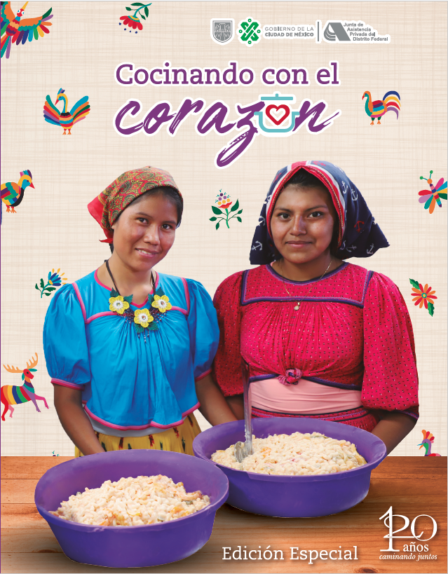 Queremos reconocer y agradecer el enorme esfuerzo por nutrir, integrar y atender a grupos de atención prioritaria de las cocineras de algunas #IAP.

Gracias por compartir sus recetas, 
 y parte de su vida.

Descarga la revista "Cocinando con el Corazón": bit.ly/37rm7pE