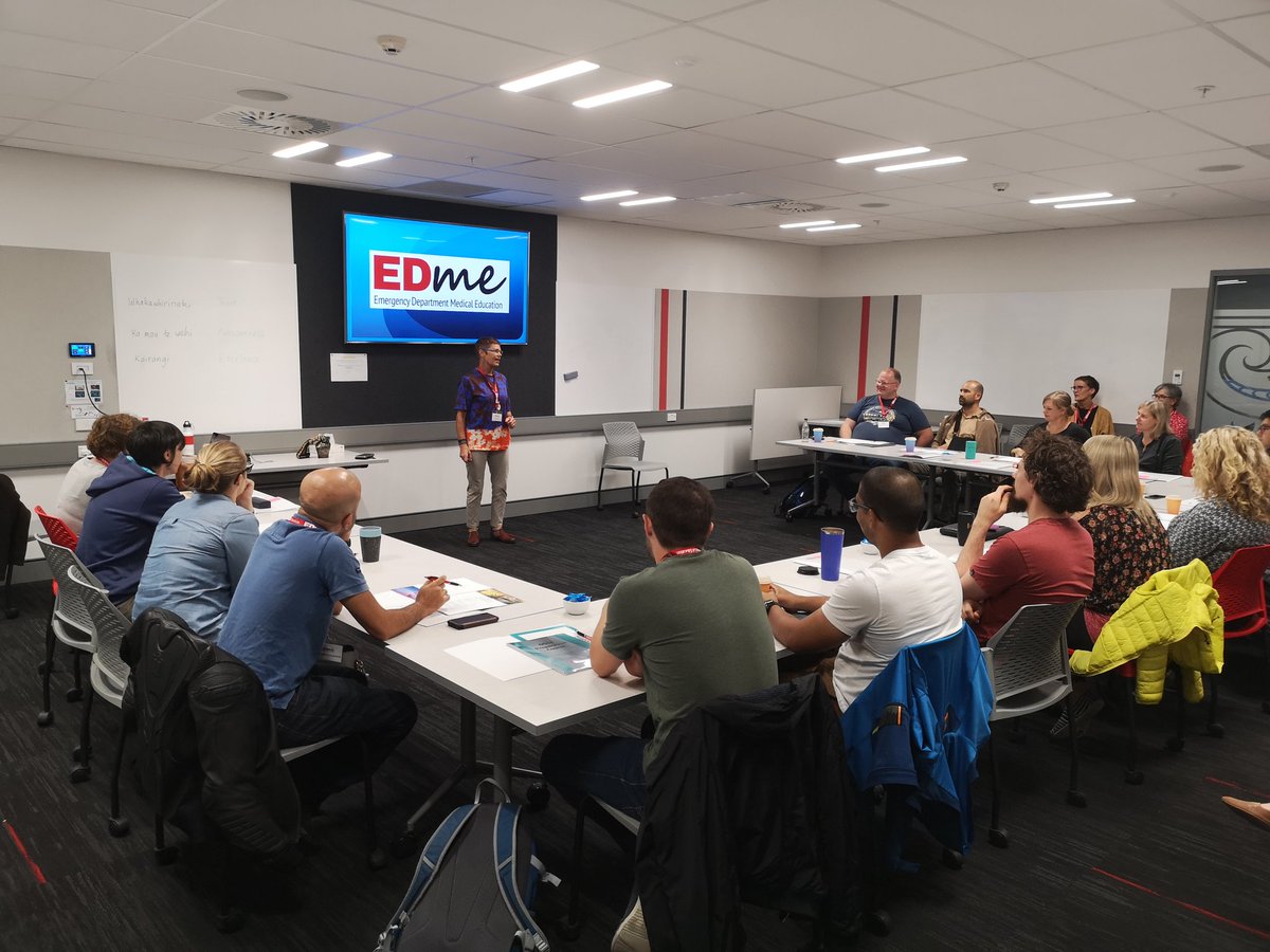Day 1 of the <a href="/EDmeChch/">EDme</a> <a href="/acemonline/">ACEM</a> OSCE Course kicks off - Ka mau te wehi - awesomeness!