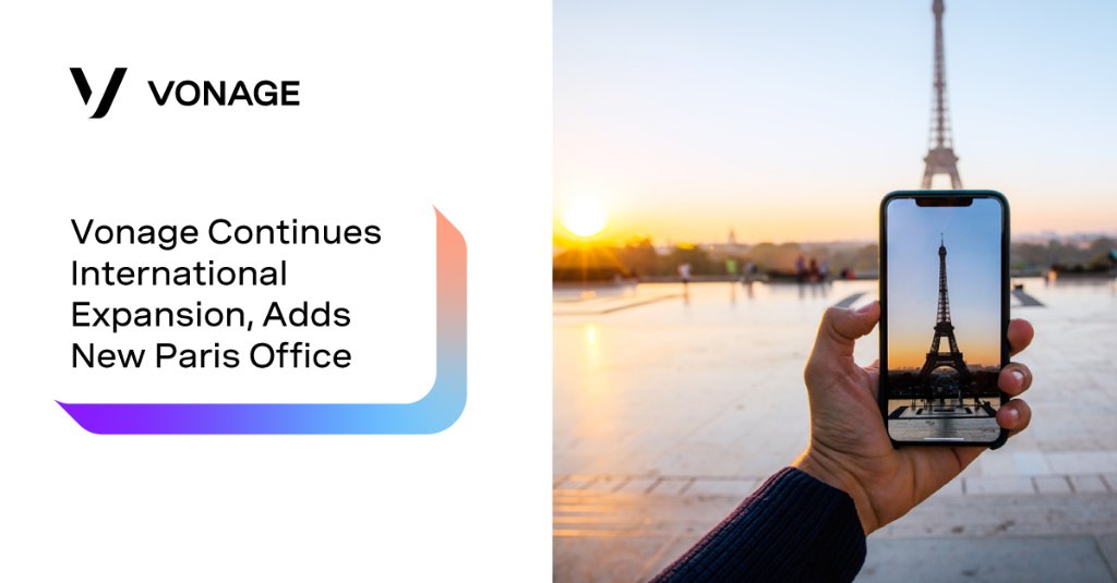 We're increasing our presence by adding an office in central Paris for our sales, alliances and customer support teams. bit.ly/2SnlrNS #UC #APIs #cctr