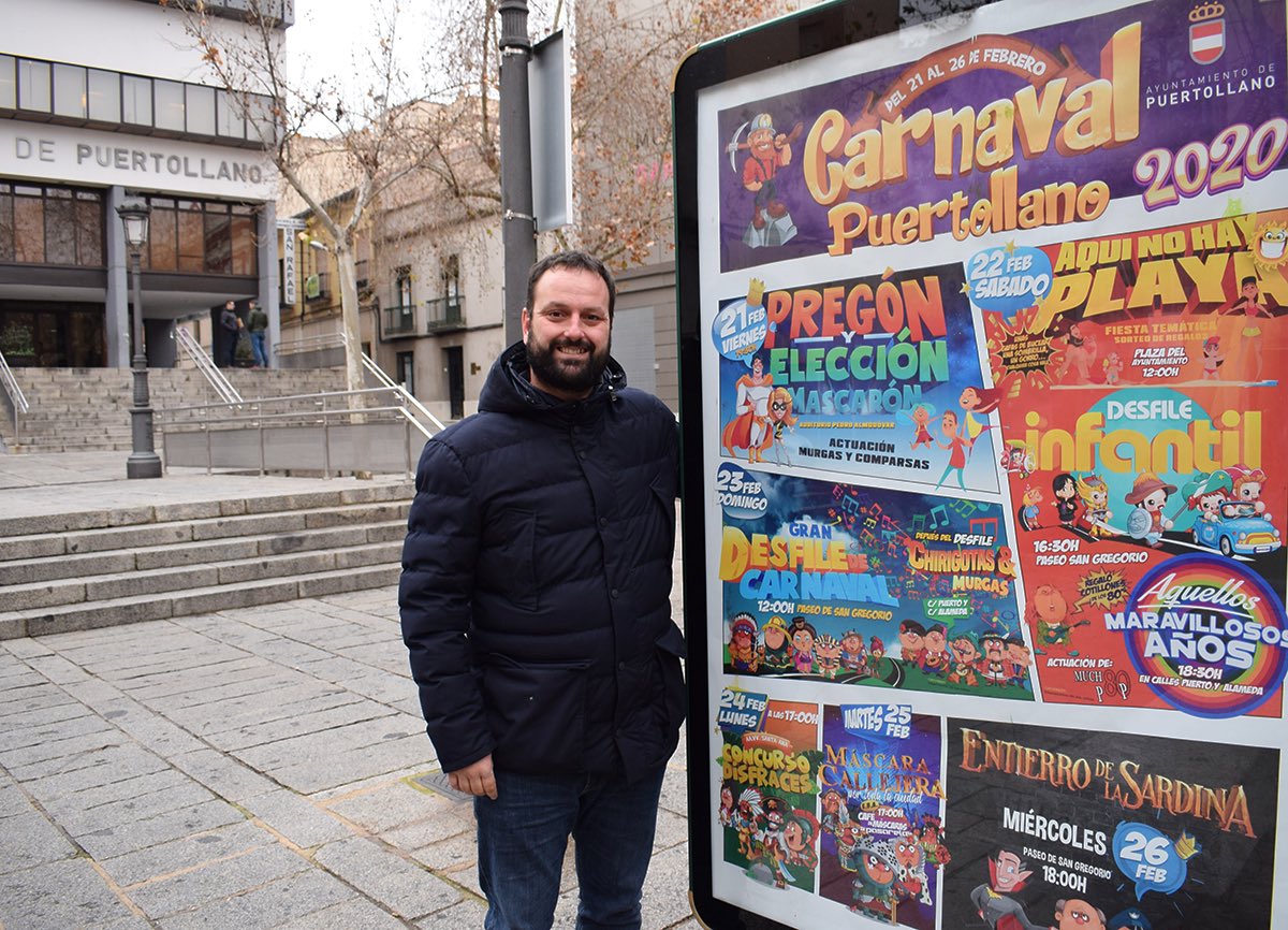 JESUSFABIAN2's tweet photo. Pues a todo esto comienza el #carnaval en #puertollano y nos ha quedado un #cartel muy chulo, al menos a mí me lo parece, gran trabajo de la empresa #Puertollanera @DosEnes_ @ivan_dosenes @JC_DosEnes @CarlosGnzLanza #telento #transgresion #máscaracallejera https://t.co/f8v2QiPspm