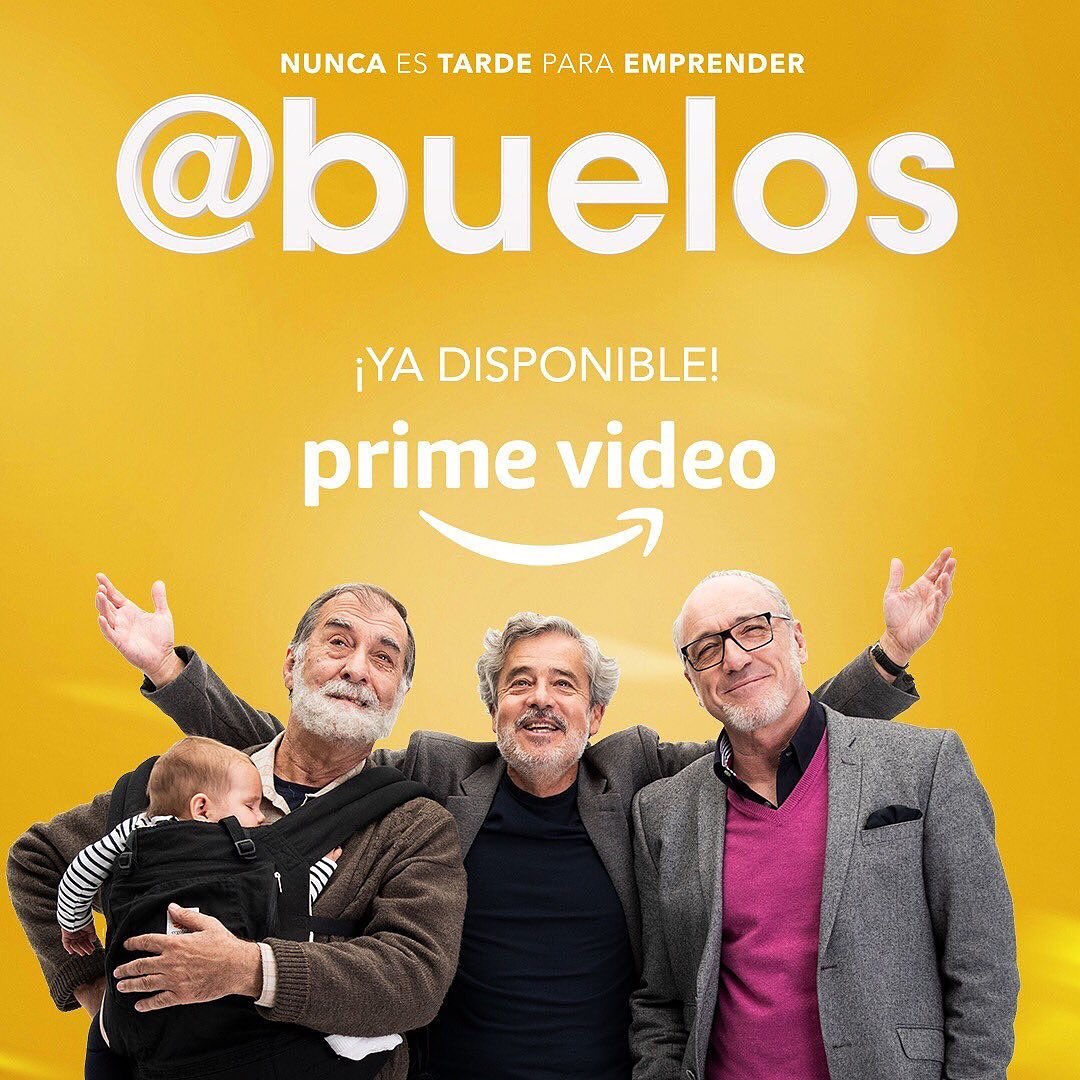 clarialonso_'s tweet photo. EY @Abuelos_la_peli ya está en @PrimeVideoES 🤩 Corran a verla!!! https://t.co/GYhIIjamuU