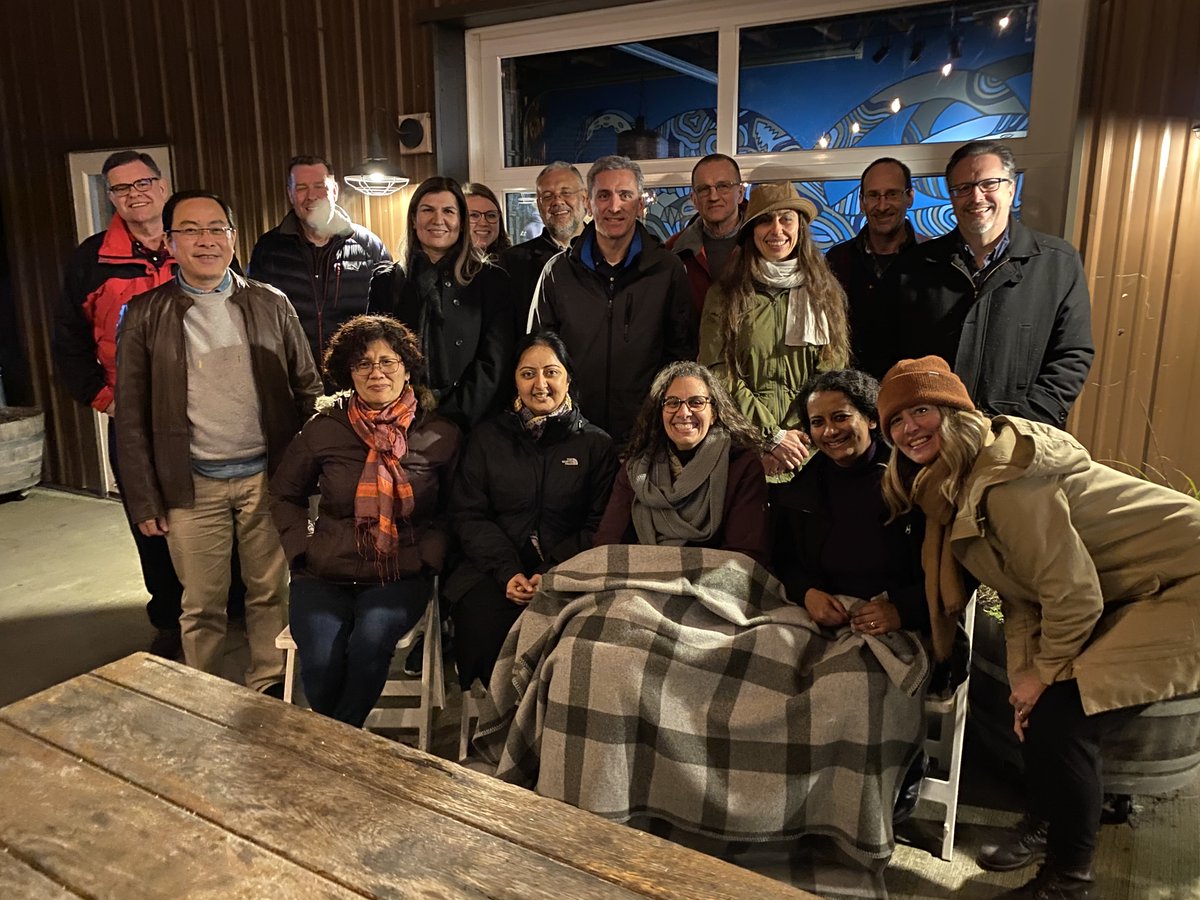 issacharfund's tweet photo. Cross-Cultural Religious Literacy Authors Meeting...the conversation continues over dinner outside at @unioncitymarket, invigorating cold really sharpens the conversation! https://t.co/Mrq87wansR