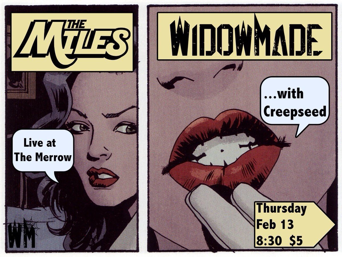 widowmadeband (@widowmadeband) on Twitter photo 