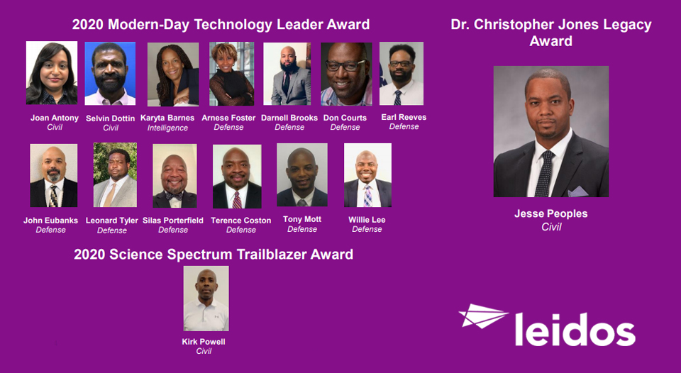 LeidosInc's tweet photo. Count ‘em – we’ve got *15* honorees at this year’s #BEYA34 @BlackEngineer Awards! Go #TeamLeidos!
#LeidosInclusion https://t.co/gFLFlDFfFY