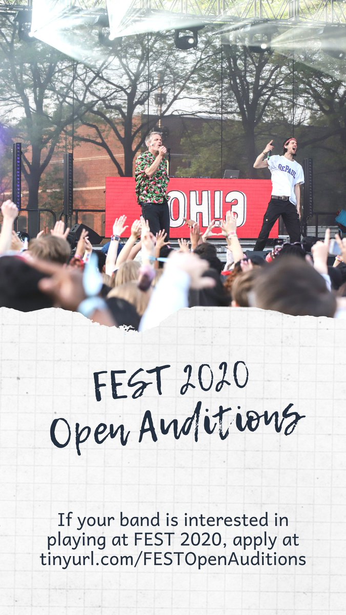 DePaulFEST's tweet photo. hi friends, popping back in to say that we have 99 days until FEST! In honor of breaking through to the double digits, we're opening up Open Auditions for student acts! Please reach out if you have any questions! https://t.co/Hw3fKAQG5l :) stay tuned, fun things are ahead! https://t.co/S7yafXN2rK