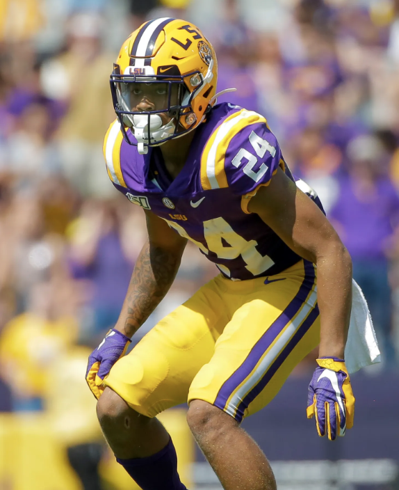 💨Fastest players in CFB 💨

Derek Stingley Jr., <a href="/LSUfootball/">LSU Football</a>
Kazmeir Allen, <a href="/UCLAFootball/">UCLA Football</a>
Anthony Schwartz, <a href="/AuburnFootball/">Auburn Football</a>
Luke McCaffery, @HuskerFBNation