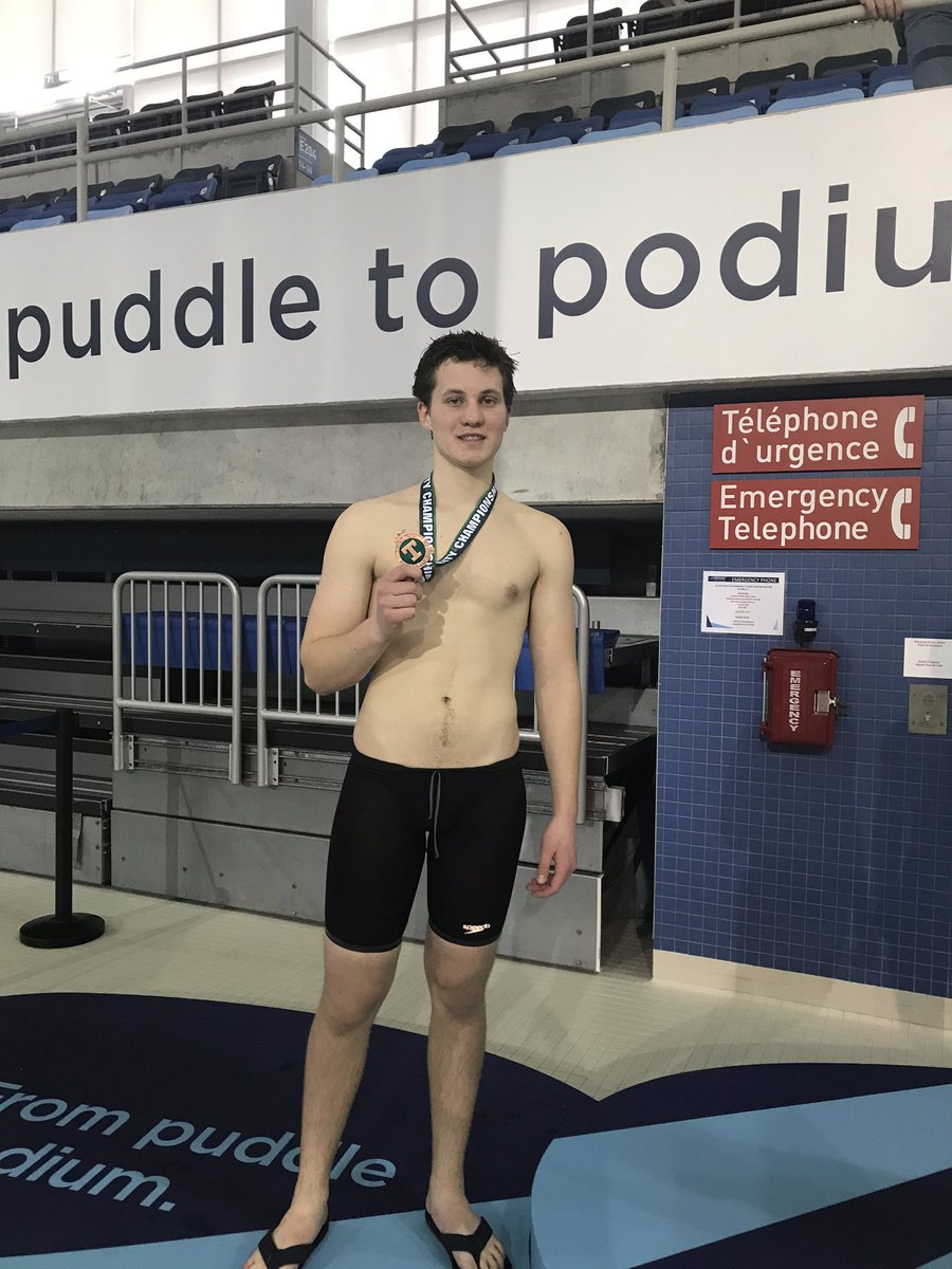 Congratulations to Andre Gromov, TDSSAA City Gold Medalist Senior Boys 100m Free, Bronze medalist Senior Boys 100 IM, and OFSAA bound!