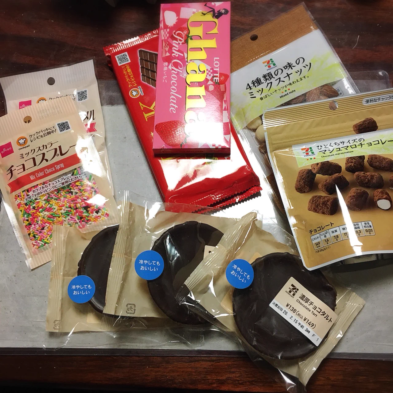 いいか娘の彼氏よ！よく聞くんだｗｗおそらく貴様が今日食べているチョコタルトを作ったのは俺とセブンイレブンなんだｗｗ