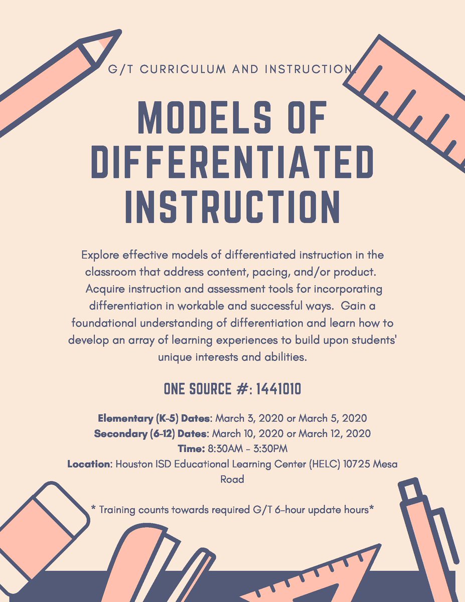 HISD Gifted and Talented tweet media