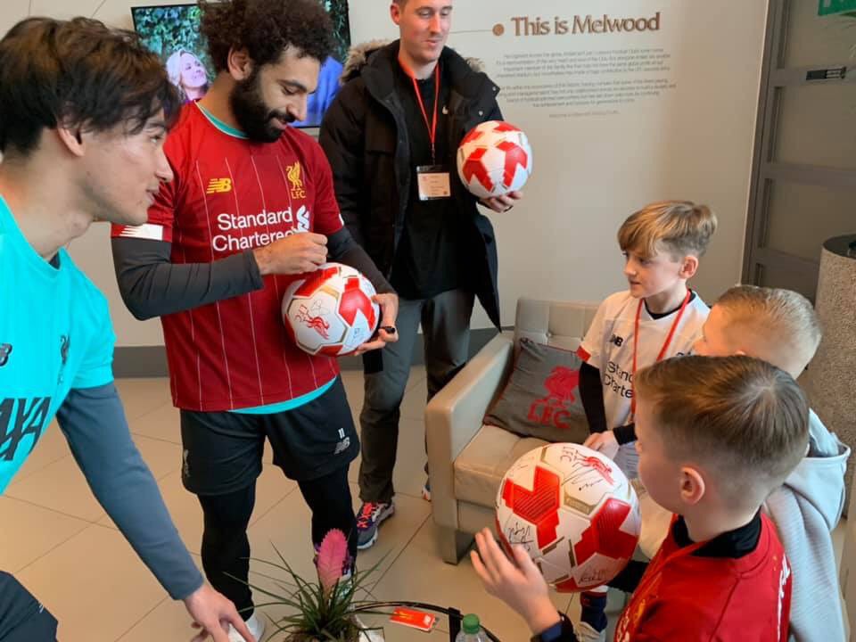 UPDATE: Virgil Van Dijk invited Archie and his cousins to Melwood. He went today, got a signed shirt and the boys met a few other players! Thank you <a href="/James_Carroll84/">James Carroll</a> for making these little reds dreams come true 😍