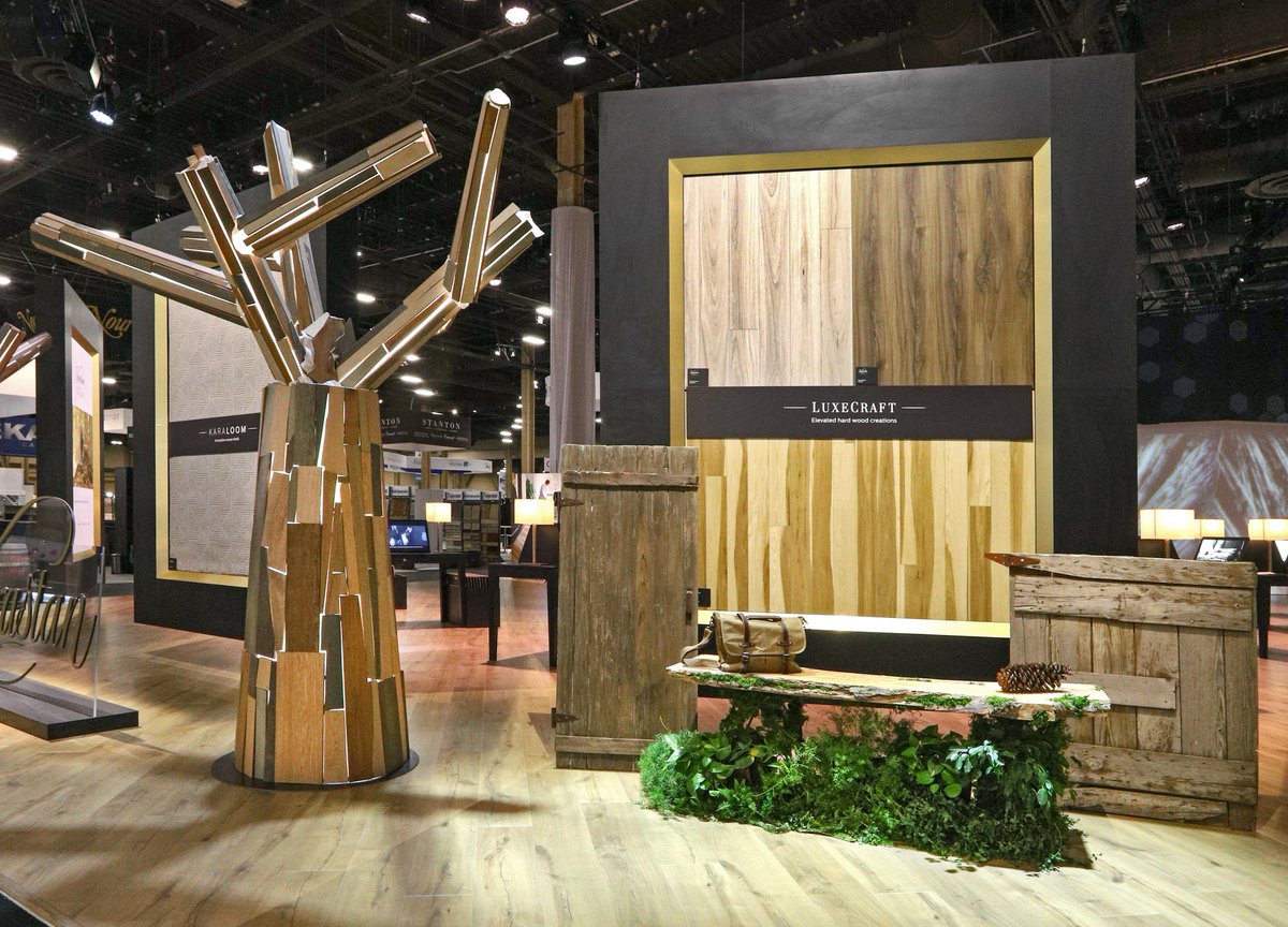 karastan's tweet image. Thank you to everyone who came out to #TISE2020 this year! After more than 90 years as the world’s leading luxury carpet brand, Karastan is expanding into a total luxury #flooring brand with the 2020 launch of our first-ever hard surface lines: bit.ly/385cOwP