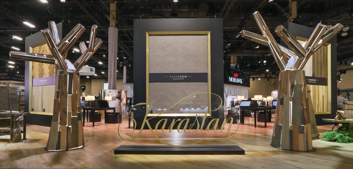 karastan's tweet image. Thank you to everyone who came out to #TISE2020 this year! After more than 90 years as the world’s leading luxury carpet brand, Karastan is expanding into a total luxury #flooring brand with the 2020 launch of our first-ever hard surface lines: bit.ly/385cOwP