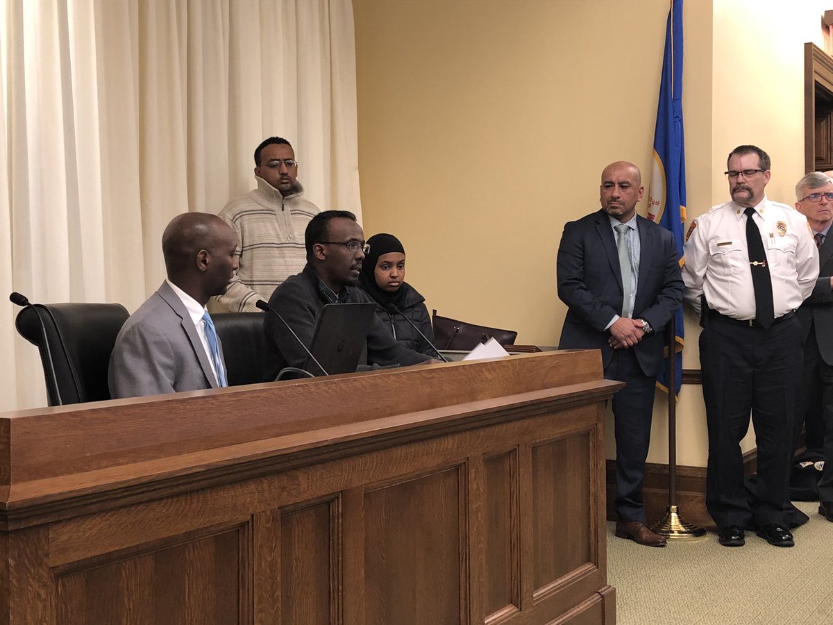 Heartwrenching testimony from families of the victims of the Cedar-Riverside high-rise fire. Thank you to <a href="/mohamudnoor/">Mohamud Noor</a> for your leadership to require sprinklers in these buildings. 

As a family member said: “No price can be put on human life”