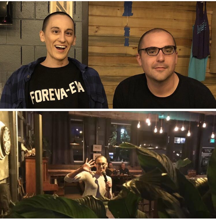 TheThreeMandys's tweet photo. On episode 63 we get a bit tipsy with returning guest @jokimbrell 
Join us as we talk about @yamkicker72 Comedy Anniversary, terrible movies we've watched, and the fall of society! (ok, we are more than a bit tipsy, we drunk, sorry)
Thank you to our sponsor @brandless https://t.co/0Pi0peWXbY