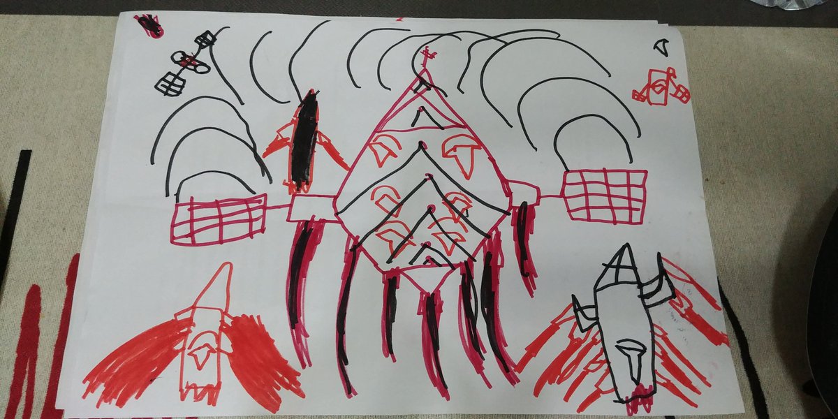 alex_dum's tweet photo. @elonmusk, here you are the #NextGen @SpaceX electric rockets &amp; satellites, powered by @Tesla and my 6 years old kid..! #BetOfTheDay https://t.co/3ZP9KAPoIi